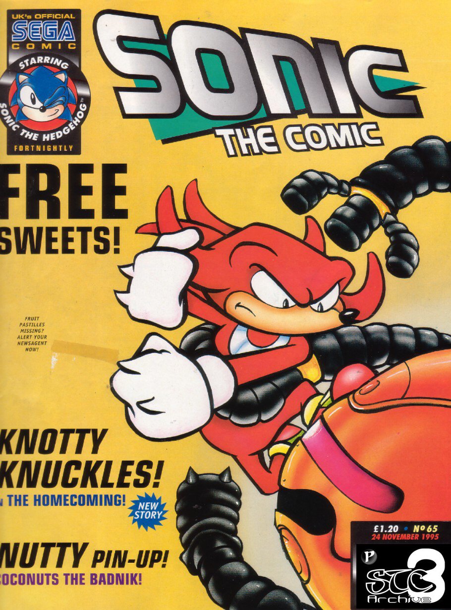Sonic - The Comic Issue No. 065 Comic cover page